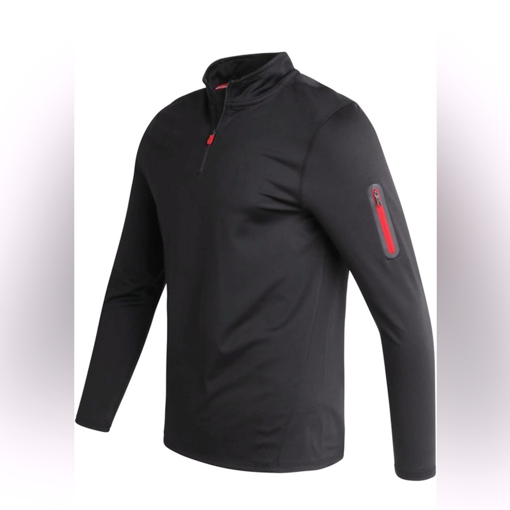 Spyder sweatshirt Active Quarter Zip Long Sleeve Performance Pullover Men's S